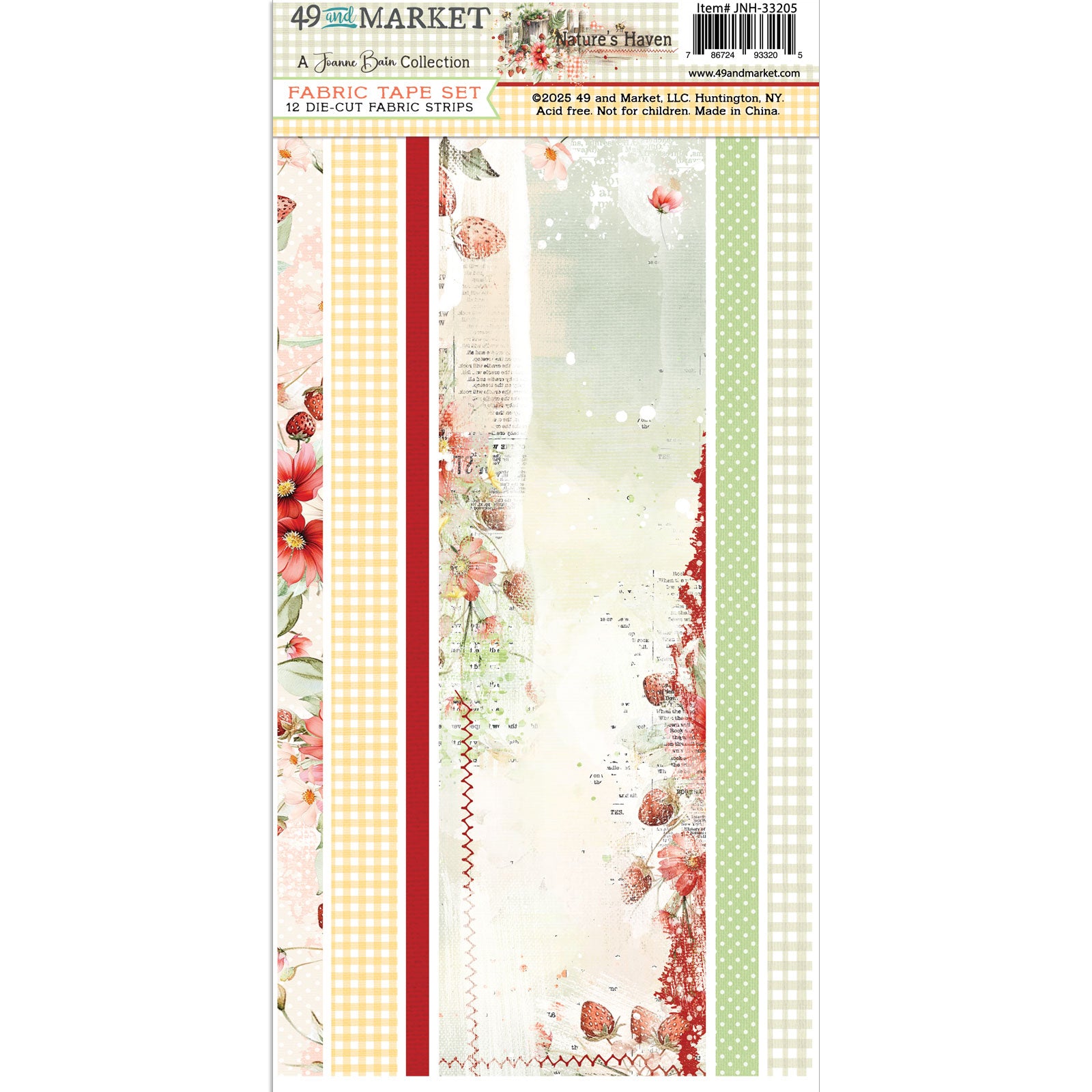 49 & Market Nature's Haven Fabric Tape Set